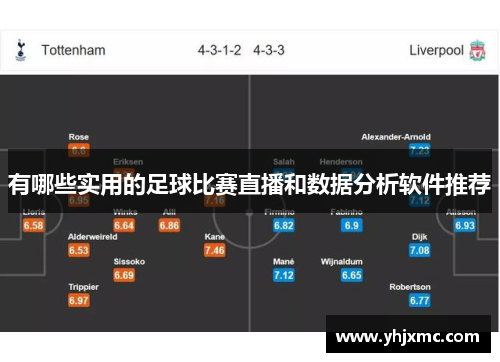 有哪些实用的足球比赛直播和数据分析软件推荐